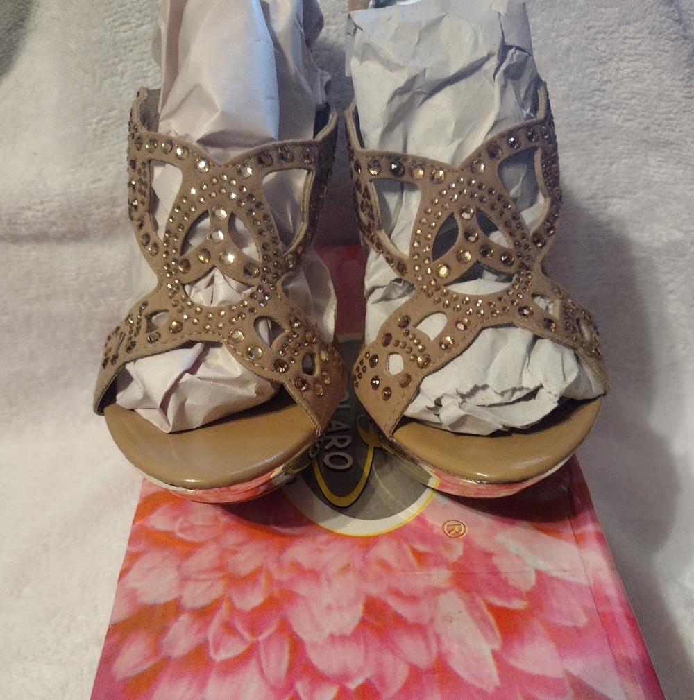Elegant Tan Women's Sandals